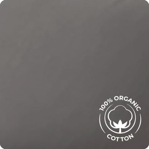 California Design Den 100% Organic Cotton Deep Pocket Sheets - Ivory