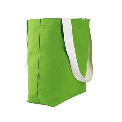 100% Cotton 12oz Canvas Heavy Duty Tote Bag for Grocery and Beach