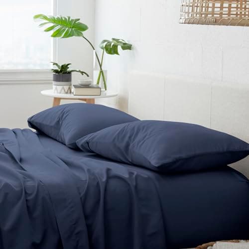 Ultra Soft Pillow Case Set, Navy