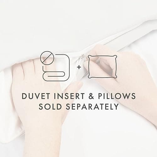 Twin Navy Duvet Cover Set with 2 Pillow Shams - Hotel-Like Comfort, Softness, and Dreamy Prints