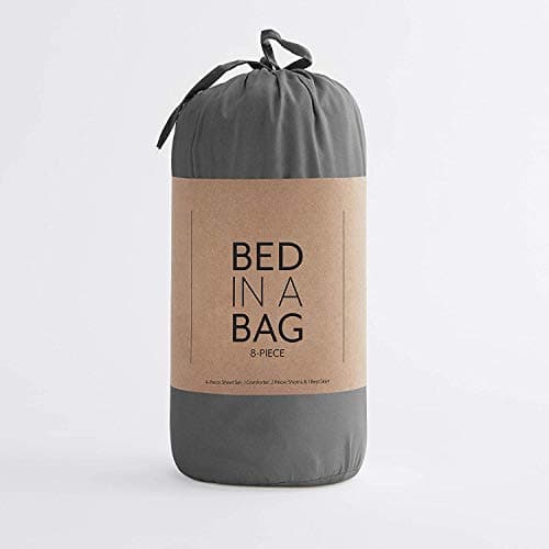 Linen Market Bed in a Bag, Twin X-Large, Aqua