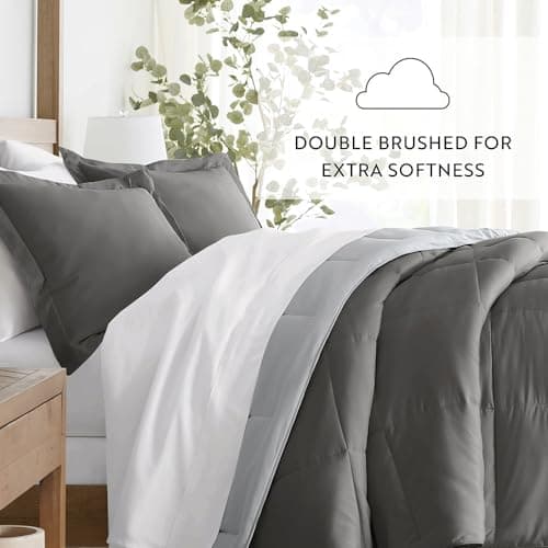 3-Piece Reversible Down Alternative Comforter Set