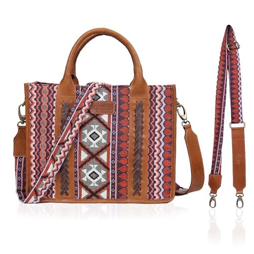 CLA Bags Sel De Mer Upcycled Canvas & Cowhide Tote Bag